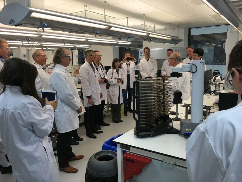 International Delegates from the Districts of Creativity Network at University of Dundee’s Center for Life Sciences, Dundee, Scotland